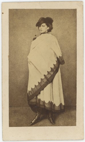 Cdv circa 1865 marie sophie - cdv, 1865.