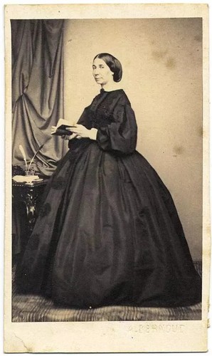 Cdv naples noblewoman - noblewoman, in