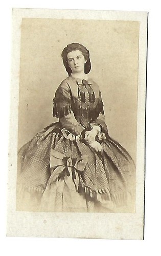 Originale photo cdv c1860 - originale,