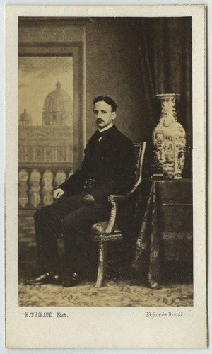 Cdv 1860 thibaud à - cdv,