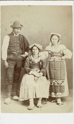 Cdv italie naples circa - cdv,