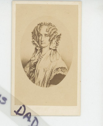 Cdv vintage principessa - cdv, maria